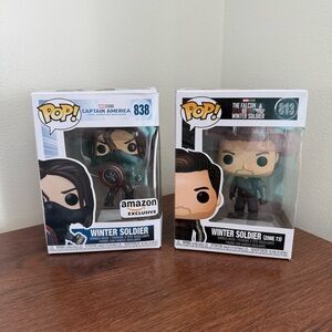 Funko Pop Marvel Winter Soldier Set of 2